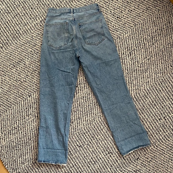 Agolde Upsized Criss Cross Jeans (Eternal) - Picture 4 of 4
